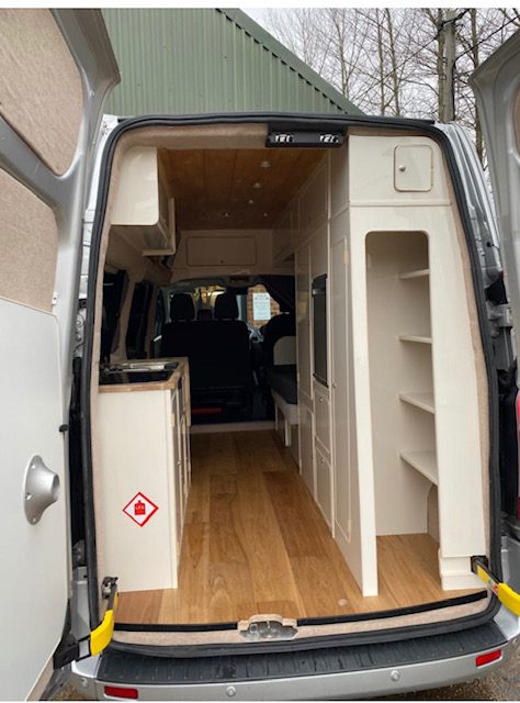 ford transit conversion in south east kent - the dub hut 2021