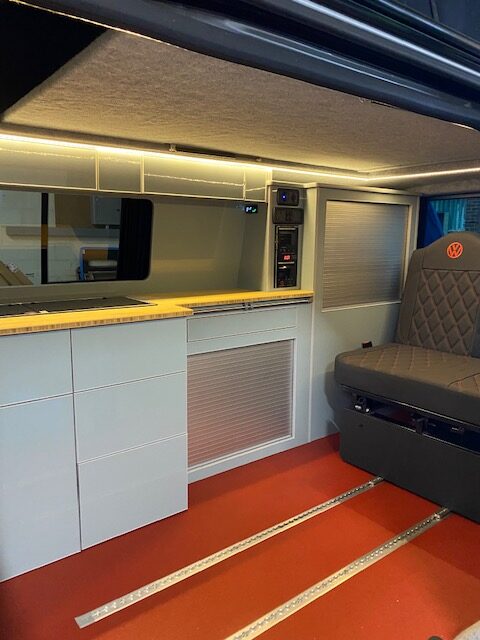 Bespoke built vw kitchen T6.1 Kent, South East - The Dub Hut 2021