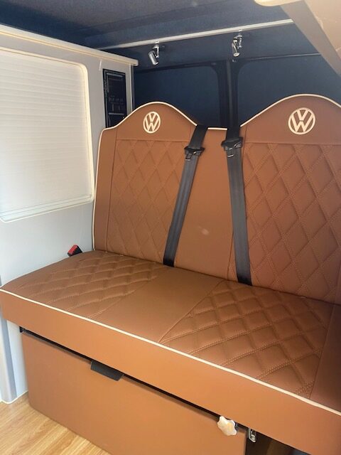 Fabworx 3/4 R&R Bed in Kent upholster VW Transporter - The Dub Hut 2022