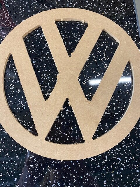 vw logo mdf for sale in kent - the dub hut 2022