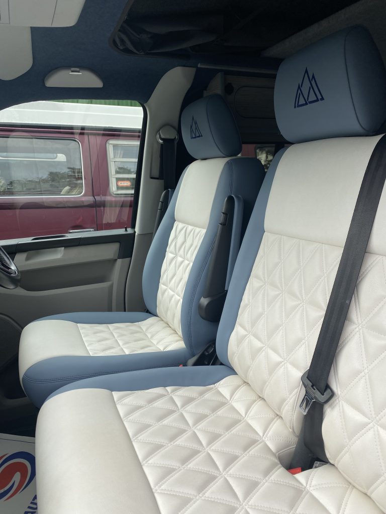 Front Seating upholstery works in Kent - for sale VW, Ford, Renault, Vauxhall - The Dub Hut 2022