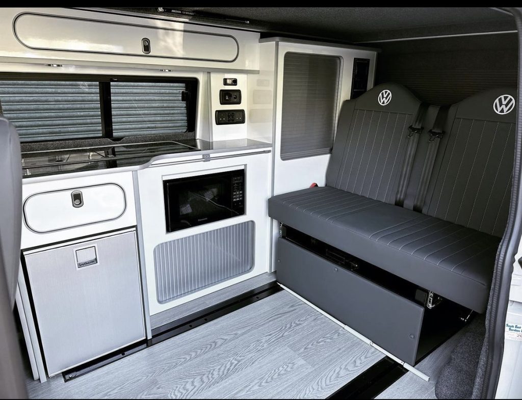 T6.1 VW ASCOT GREY CAMPERVAN FOR SALE IN KENT - THE DUB HUT 2023