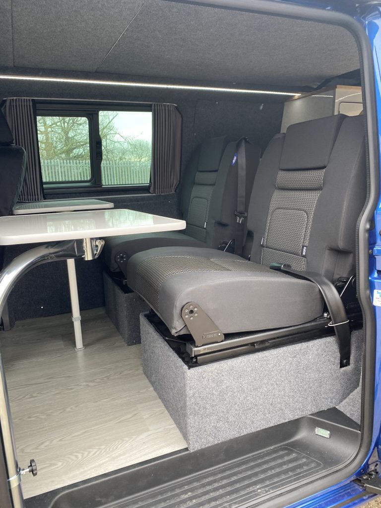 rib bed fitters in kent - vw campervan conversion the dub hut 2023