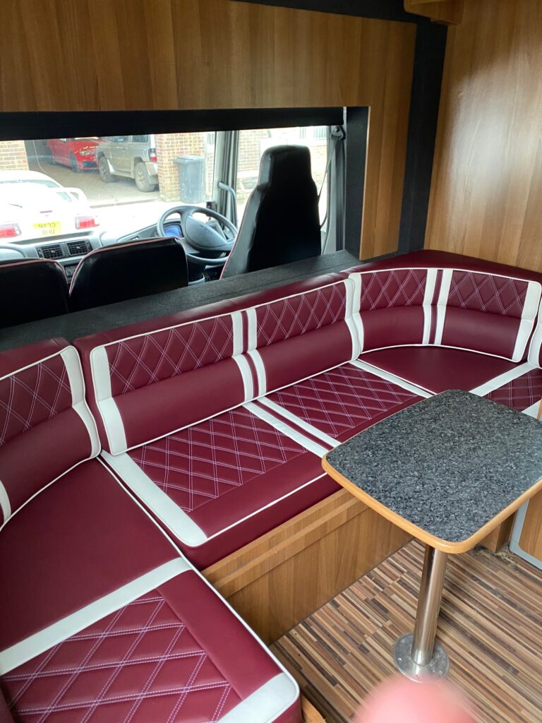 lorry seating dub hut 2021