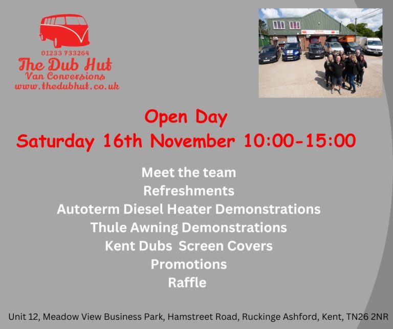 van conversions meet the team day - the dub hut 2024