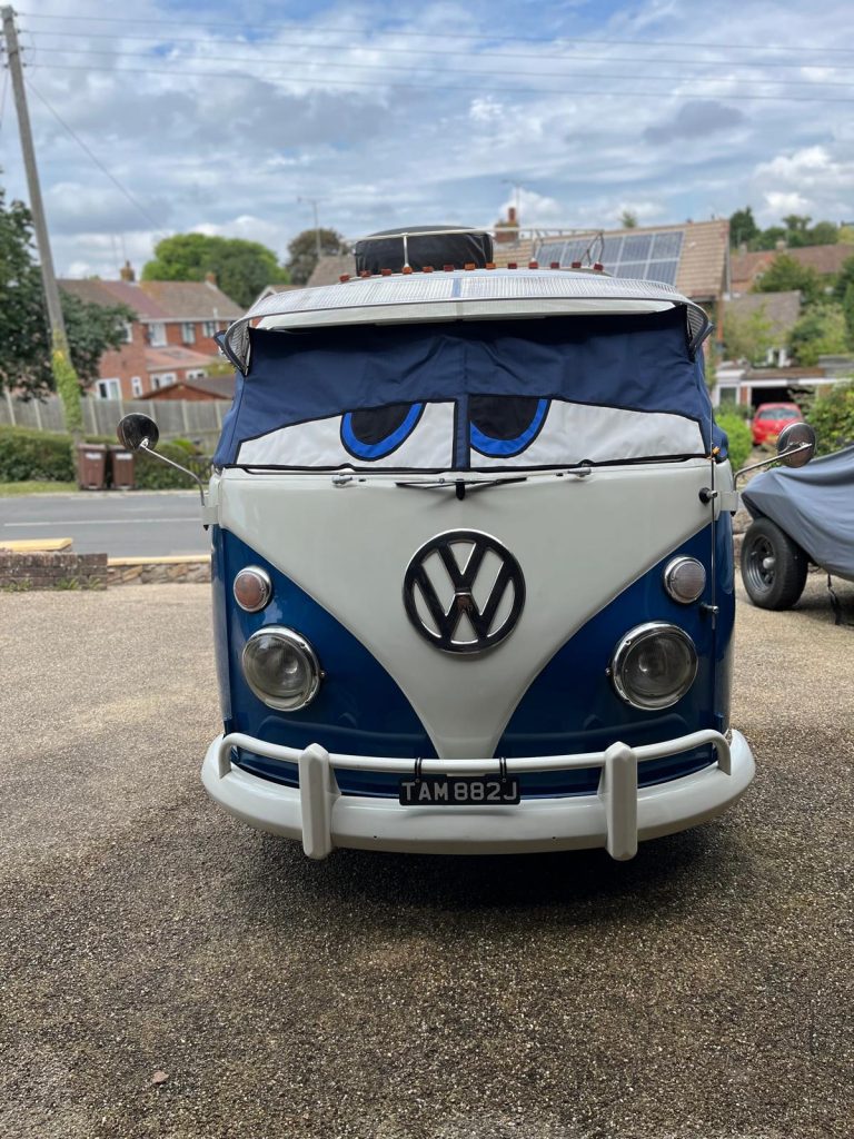 T2 campervan restoration project for sale in kent - the dub hut 2024